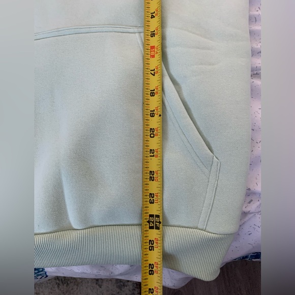 Comfrt Pastel Mint Green Hoodie Size Small - Picture 7 of 8